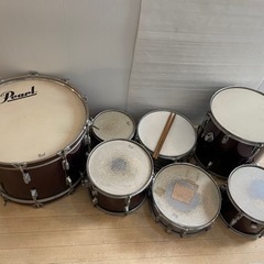 最終値下げ‼️ Pearl ドラムセット🥁 欠品あり  打楽器 ...