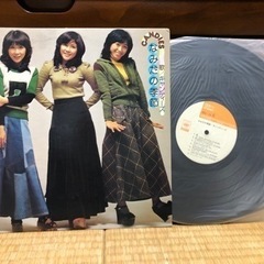 キャンディーズの中古LPレコード2枚の画像