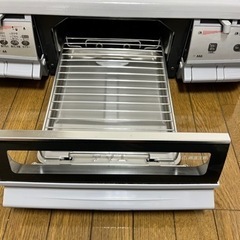 【都市ガス用に調整済み】グリル未使用　リンナイ ガスコンロ プロパンガス RTS-S630MCTS-R d0212の画像
