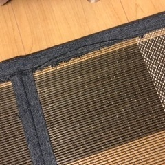 【受渡し予定者決定】ニトリ　竹ラグ　180×240の画像