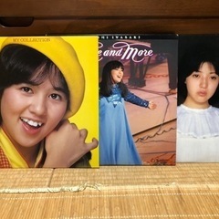 石野真子、岩崎宏美、浜田朱里の中古LPレコード3枚