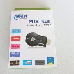 決まりました。新品 エニーキャスト M18 ユーチューブや動画、写真に