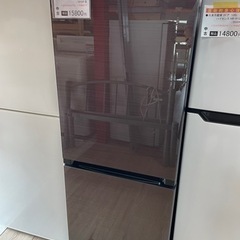 【中古】Hisense 2ドア冷凍冷蔵庫 154L/HR-G1501 2019年製