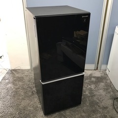 ◼️【中古品】SHARP シャープ 2020年製 SJ-GD14F-B 冷蔵庫 プラズマクラスター搭載 