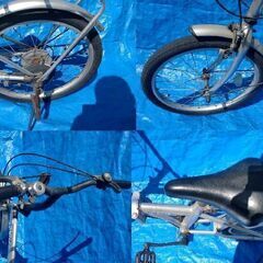 VILLE ヴィレ 折りたたみ自転車 20インチ FDB-206　シマノ6段変速 動作品　現状品の画像
