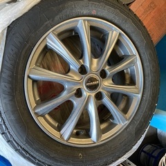フィット　スタッドレス、ホイール付き　175/65R14の画像