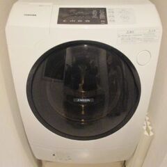 【美品】TOSHIBA TW-95GM1L(W) WHITE、東芝 ドラム式洗濯乾燥機【東京都中央区人形町駅から徒歩1分】