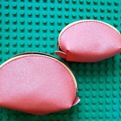 ０円　未使用オレンジポーチ　セット