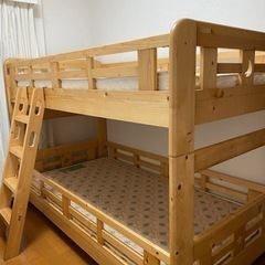 2段ベット　ナチュラル