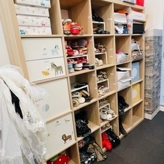 IKEA 【KALLAX高槻②5✖️5】カラックス シェルフユニ...