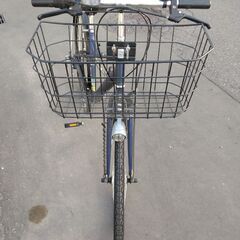 27インチ 🚲 中古 自転車 13800円 🔄6段切替 🔑 鍵 💡オートライト付 新規防犯登録料コミ 622の画像