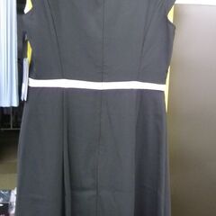 ◆お引取り限定/三重県/値引不可◆未使用　　AラインノースリーブバイカラーリボンOP　13号の画像