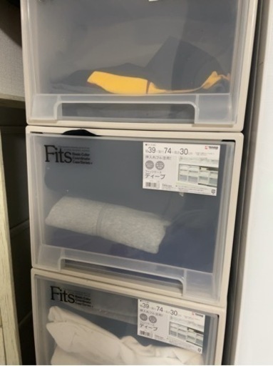 Fits 大きめ収納ケース×6個