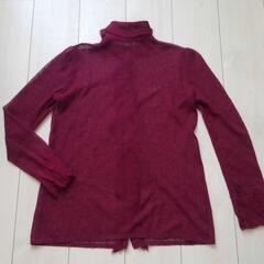 取引中！バジーレ28 BASILE28 シフォンブラウス　ボルドーの画像