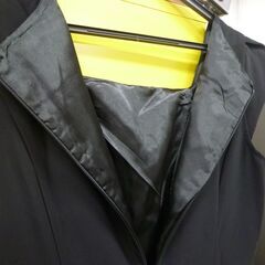 ◆お引取り限定/三重県/値引不可◆未使用　　AラインノースリーブバイカラーリボンOP　13号の画像