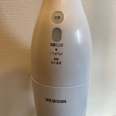 アイリスオーヤマ　充電式掃除機　ラクティ　IC-SDC2-Wの画像