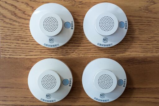けむり当番2種(電池式)火災報知器 SH4400　４個セット