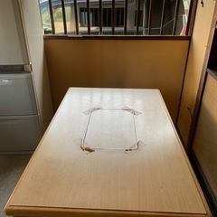 ガス付きテーブル
