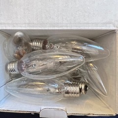 【新品未使用含む】シャンデリア球10個セット