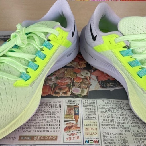 NIKE エアズーム ペガサス ライム 23.5cm リサイクルショップ宮崎屋 住吉店 23.8.1F