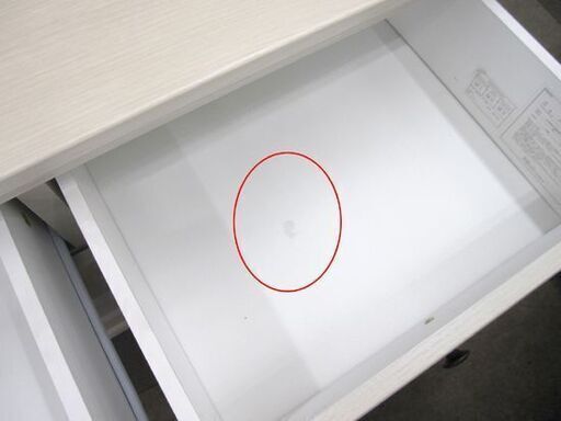 幅99㎝ ニトリ チェスト キャセイ2 高さ67×奥行41㎝ TB6799 ホワイトウォッシュ（WHW) カントリー 3段 札幌 北2