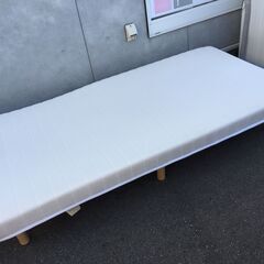 ○シングルベッド サイズ97×195㎝ 高さ33㎝ 家具 寝具 ...