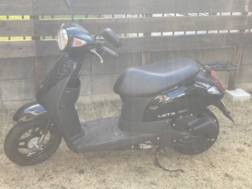 スズキ　Lets2 原付バイク　走行距離125キロ　ほぼ新品