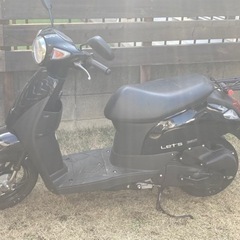 スズキ　Lets2 原付バイク　走行距離125キロ　ほぼ新品