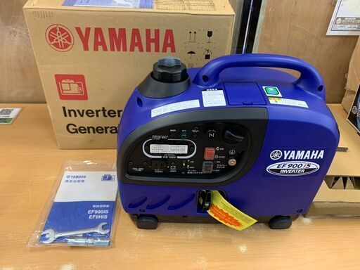 モノマニア四日市】【引取限定】未使用  ヤマハ　YAMAHA インバータ　　発電機　EF900IS