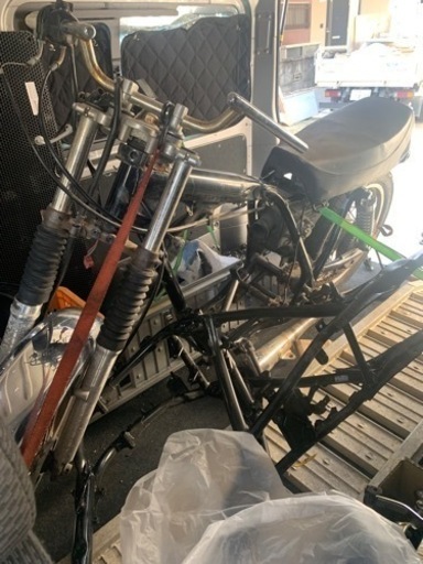 YAMAHA sr400 HR01J レストア途中