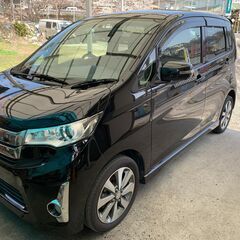26年式とても綺麗なEKカスタム車検5年7月ターボ人気の黒　即戦力格安