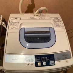 決まりました　洗濯機