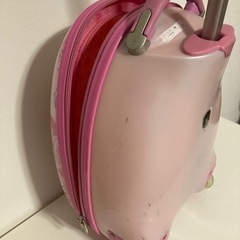 【更に値下げしました】ディズニープリンセス　子供用　キャリーバッグの画像