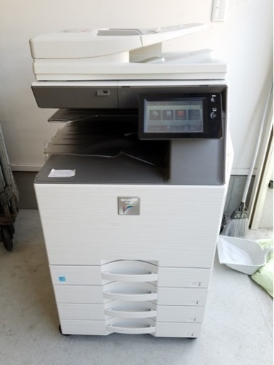 シャープ A3 デジタル フルカラー コピー機 複合機 MX-2630FN スタートガイド ソフトウェアCD カウンター10638枚