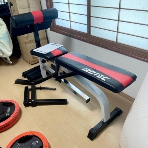 【美品‼️】総額165,000円♪ アイロテック マルチステーションラック ダンベル/バーベル140kg 筋トレ