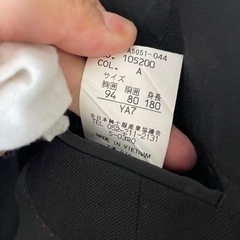 【あげます】メンズ　スーツ上下　就職　面接用の画像