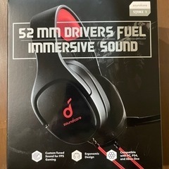 SoundCore  strike1 ゲーミングヘッドホン