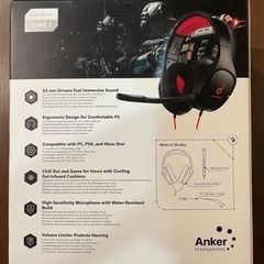 SoundCore  strike1 ゲーミングヘッドホンの画像
