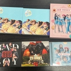 【譲ります】⑭中古　CD6点　RED VELVET アルバム