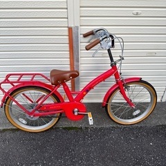 子供用　18インチ　自転車　スタンドなし