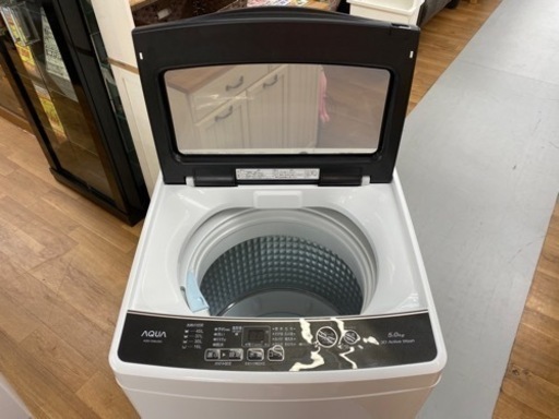 I435 ? 2022年製の美品♪ AQUA 洗濯機 （5.0㎏） ⭐ 動作確認済 ⭐ クリーニング済