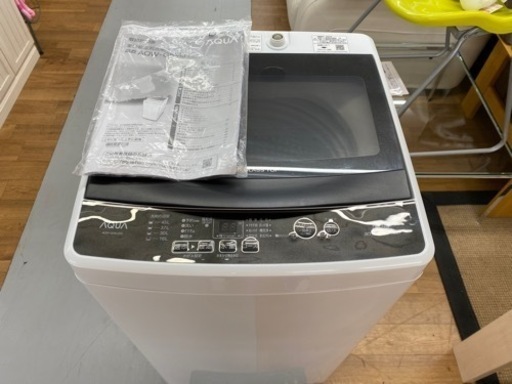 I435 ? 2022年製の美品♪ AQUA 洗濯機 （5.0㎏） ⭐ 動作確認済 ⭐ クリーニング済