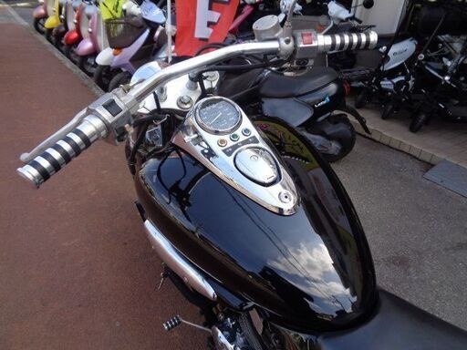NO.4656　エリミネーター２５０Ｖ　水冷４サイクルＶツイン２５０ｃｃエンジン ブラック　☆彡