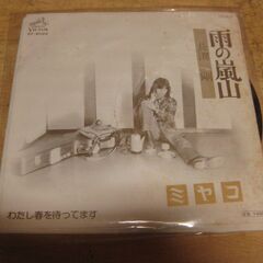 4365【7in.レコード】長渕剛／雨の嵐山