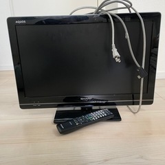 【決まりました】SHARPテレビ★AQUOS★22inch★