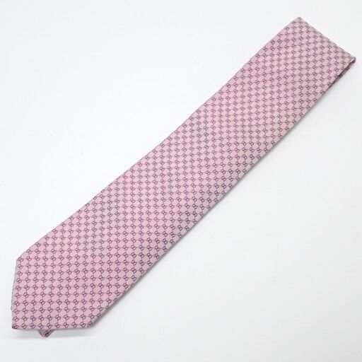 GUCCI（グッチ） ネクタイ ARGOS 499695 4B002 メンズ シルク AB056 グッチ ネクタイ GG柄 マイクロGG ピンク GUCCI