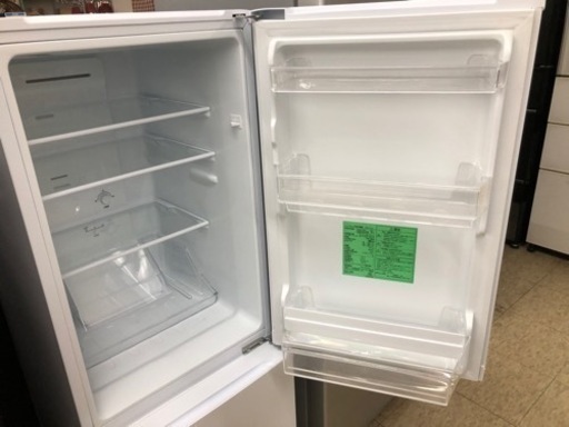 冷蔵庫 yselect YRZ-F15J 2021年製 本体容量156L ※169168