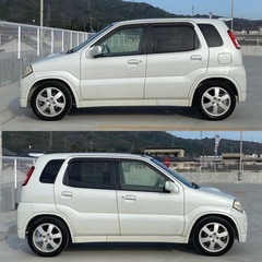 ⭐️コミコミ価格⭐️★車検令和6年2月まで★5速MT★ターボ付き★64馬力★SUZUKI keiスポーツ★の画像