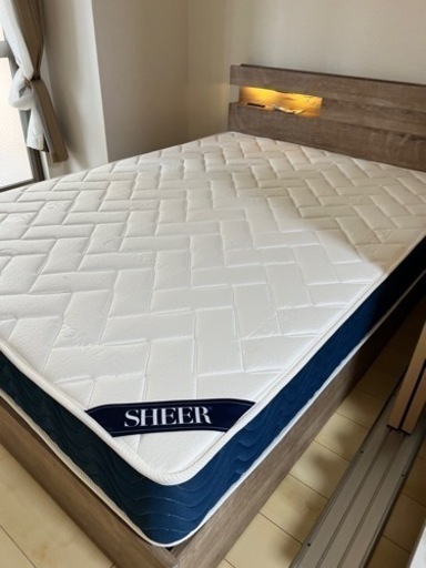 【値引き可能】ダブルベッド