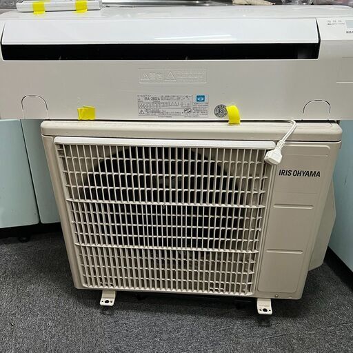 アイリスオーヤマ 中古エアコン 冷暖房時おもに10畳用 《2018年モデル スタンダードシリーズ》 単相100V IRA-2802A 0327-6
